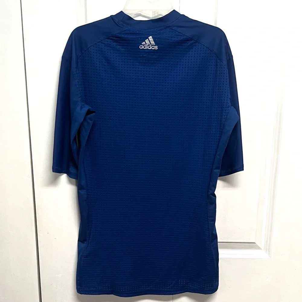 adidas Techfit Men's Dark Blue Performance Compression Shirt Size XL